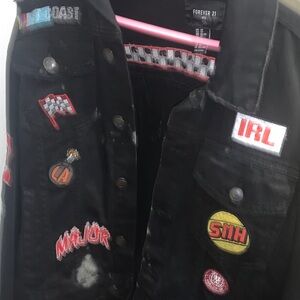 Forever 21 Men's Black Jacket